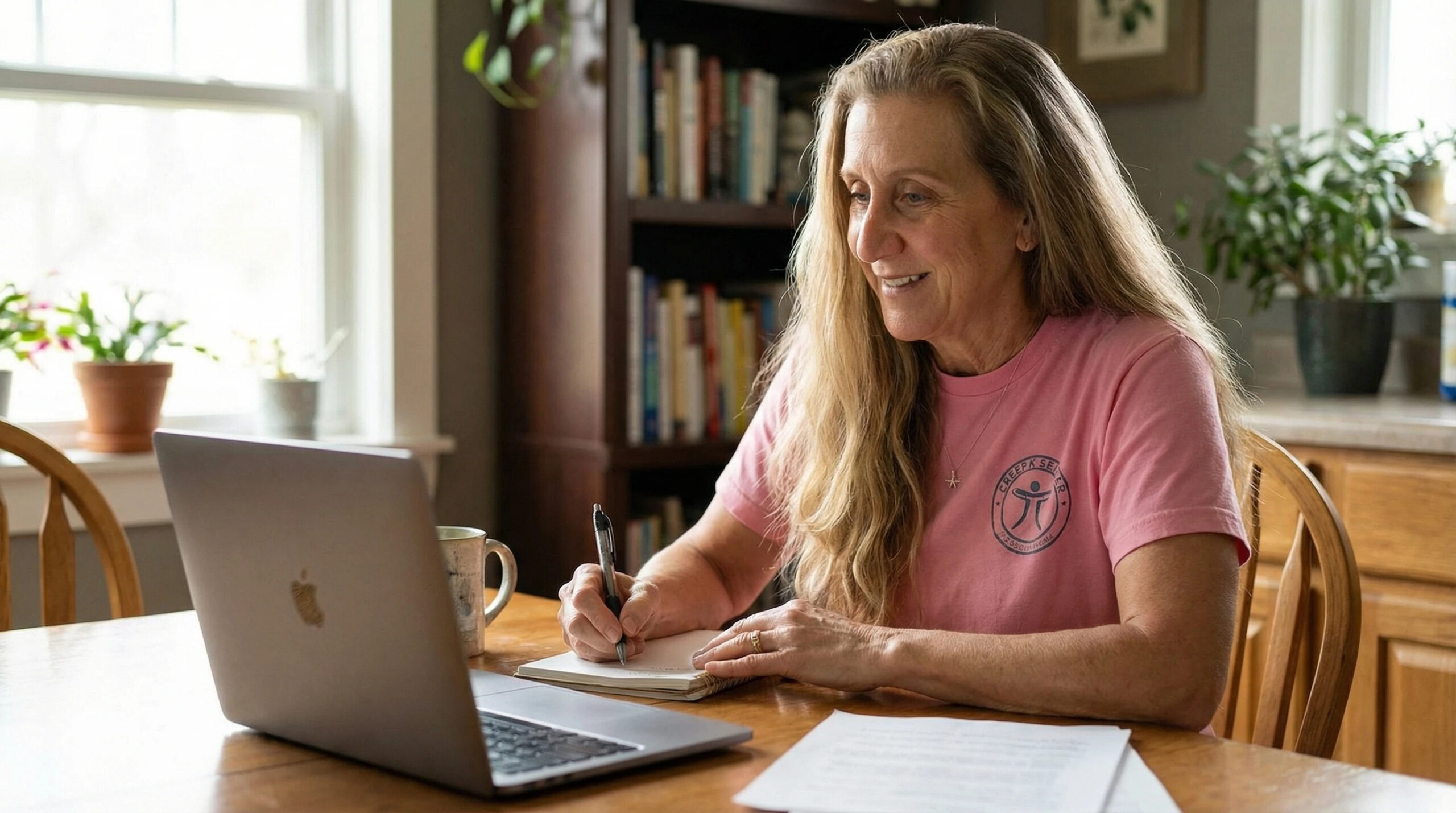 Simple daily journaling check-in for mindset and consistency